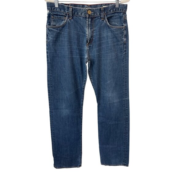 Citizens Of Humanity Sid Denim Jeans Size 34 Straight Blue Medium Wash Cotton - Picture 1 of 11